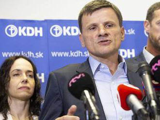 KDH žiada štátnu volebnú komisiu o zmenu rozhodnutia o Lexmann