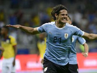 Cavani žiaril proti Ekvádoru, Katar uchmatol bod proti Paraguaju