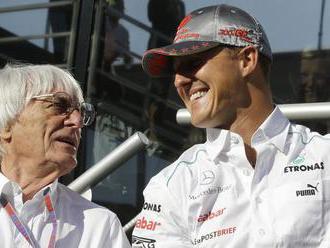 Ecclestone o Schumacherovi: Teraz s nami nie je, ale raz zodpovie všetky otázky