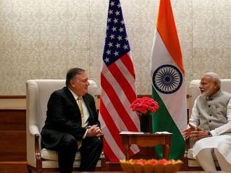 Indicko-americké rokovania: Naréndra Módí sa stretol s Mikeom Pompeom