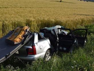 Mrazivé FOTO tragédie pri Prievidzi: Auto doslova oskalpovalo, zahynula len 28-ročná žena