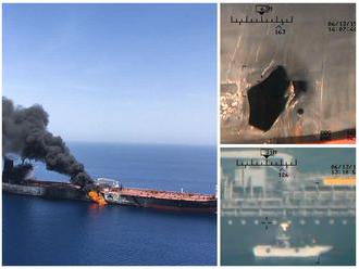 Situácia na Blízkom východe sa dramatizuje: Nové FOTO z útoku na tankery, USA vysielajú ďalších voja