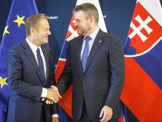 Premiér Pellegrini s Tuskom hovoril o nových európskych predstaviteľoch