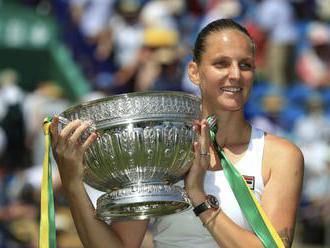 Video: Plíšková vo finále v Eastbourne zničila Kerberovú a získala svoj 14. titul na okruhu WTA