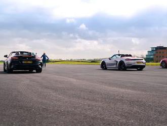 Šprint BMW Z4 M40i a Porsche Boxster GTS a Audi TT S