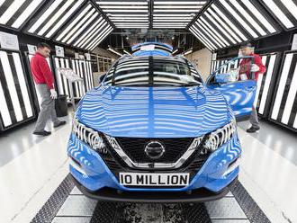 V továrni Nissan Sunderland vyrobili už 10 miliónov áut