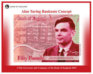 Británia si uctí Turinga, dá ho na novú bankovku