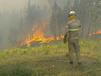 Ve středním Portugalsku bojuje s lesním požárem přes 1800 hasičů