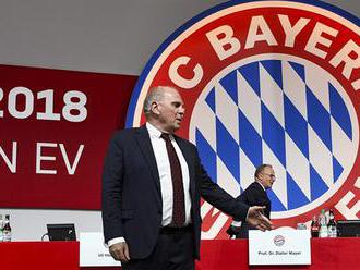 Hoeness po čtyřiceti letech skončí ve vedení Bayernu Mnichov