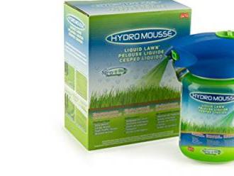 So skvelým prípravkom Hydro Mousse zmiznú všetky holé miesta na vašom trávniku za pár dní!