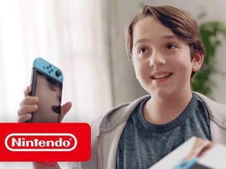 Nintendo Switch je rodinnou konzolí, vzkazuje reklama