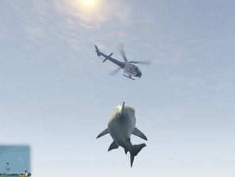 V GTA 5 můžete díky modu hrát za žraloka