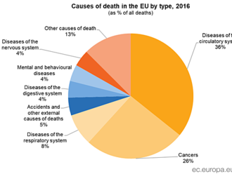 Kiderült, miben halnak meg a legtöbben Európában