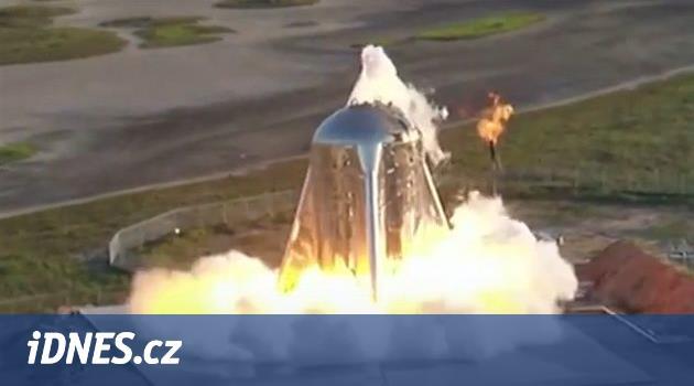 SpaceX se nepovedl start prototypu Starhopper. Zastavila jej po zážehu