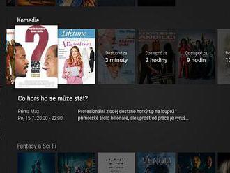   SledováníTV.cz předělalo úvodní obrazovku své aplikace pro Android TV