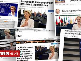 Von der Leyen vote: Europe's media welcome EU Commission choice