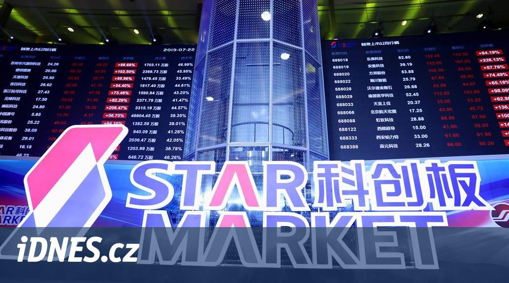 Čína spustila nový trh ve stylu Nasdaq. Star zahájil raketovým růstem