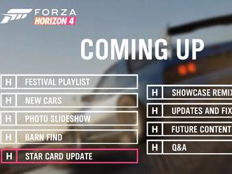 Forza Horizon 4 update 12 ponúka livestream