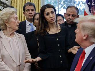 Trump na stretnutí v Bielom dome nespoznal nositeľku Nobelovej ceny mieru