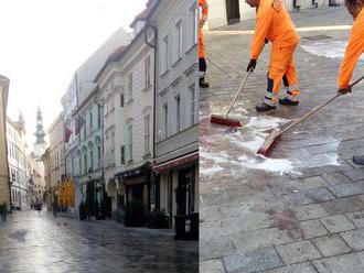 Centrum Bratislavy po hromadnej bitke upratali, takto to vyzeralo