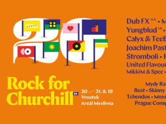 Rock For Churchill oslaví dvacáté narozeniny s Dub FX, Modeselektor nebo Yungblud