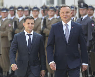 Ukrajinský prezident pricestoval na návštevu do Poľska