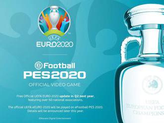 PES 2020 získalo exkluzivní práva na Euro 2020