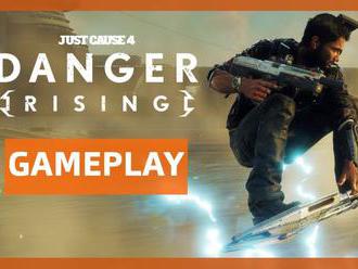 Oficiální záběry z hraní DLC Danger Rising pro Just Cause 4
