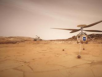 NASA vyšle na Mars helikoptéru, bude zkoumat terén. Obavy má z řídké atmosféry