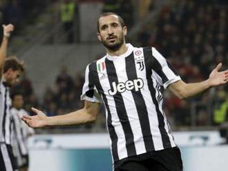 Juventus prišiel o svojho kapitána, Chiellini utrpel na tréningu vážne zranenie kolena