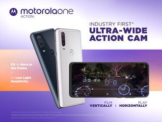 Motorola One Action pridáva kameru otočenú o 90 stupňov