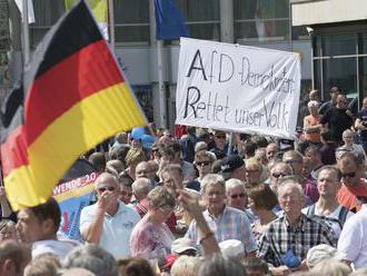 AfD rastie. Hlavne vo východnom Nemecku