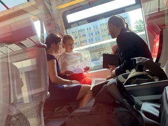 Prezidentka odcestovala na návštevu Rakúska: FOTO Rozhodla sa cestovať vlakom
