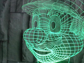 3D RGB LED osvetlenie - Mario