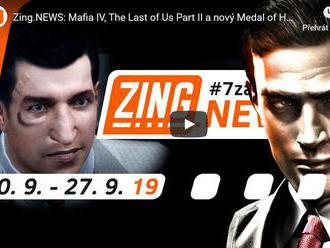 Zing.NEWS: Mafia IV, The Last of Us Part II a nový Medal of Honor