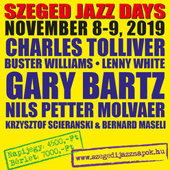 Szegedi Jazz Napok 2019 08.11.2019