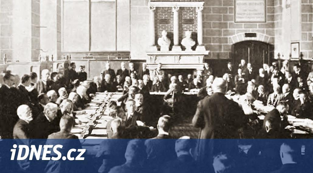 Lidovky se vysmály kancléři Rakouska za podpis mírové smlouvy