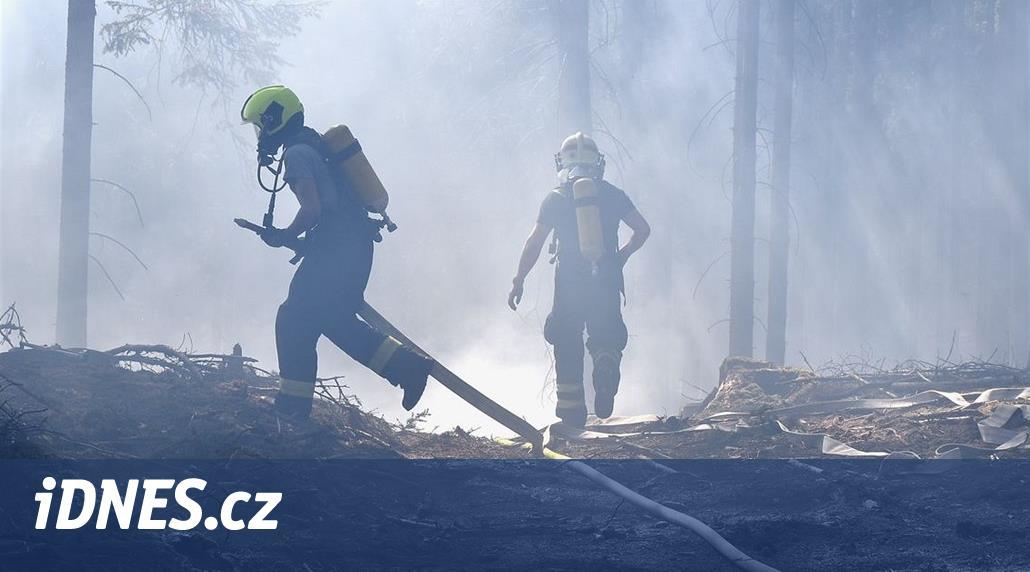Hořící Česko: vedro a sucho devastuje přírodu, velkých požárů prudce přibývá