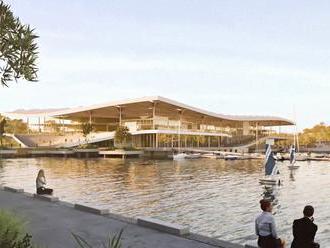 Dánska vízia rybej tržnice s multifunkčnou šupinatou strechou pre Sydney
