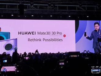 Huawei predal milión smartfónov série Mate 30 za prvé tri hodiny. Zatiaľ stále bez Európy