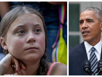 Obama podporil Gretu Thunbergovú: Ty a ja sme tím