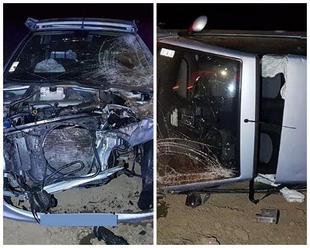Hrôzostrašné FOTO z nehody pri Michalovciach: Mladíkovo auto sa niekoľkokrát prevrátilo do poľa