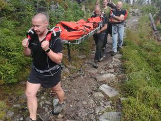 Kolobežka mohla zabíjať: Žena spadla v Žiarskej doline, potrebovala pomoc záchranárov