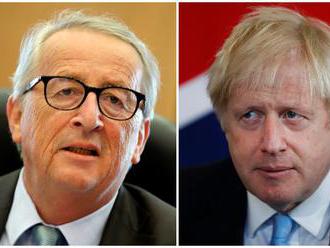 Johnson a Juncker budú rokovať o brexite, rozhovory zatiaľ ukázali len malé známky pokroku