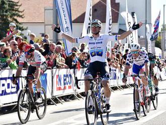Víťazom záverečnej štvrtej etapy Okolo Slovenska sa stal Viviani, Baška skončil tesne pod pódiom