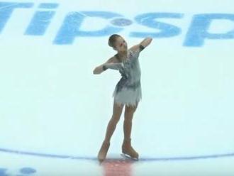 Video: Premiérový triumf Rusky Trusovovej v krasokorčuľovaní, v Bratislave stanovila dve svetové max