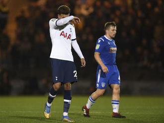 Tottenham vypadol z anglického Ligového pohára, o senzáciu sa postaral štvrtoligista