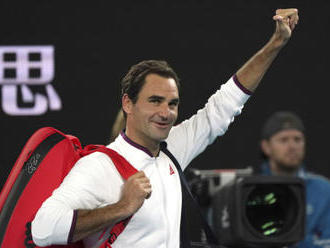 Federer setřásl únavu a těší se na první tenis s Tennysem