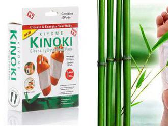 Kinoki detoxikačné náplasti 20 ks - bezpečná, neinvazívna a účinná cesta očisty tela.