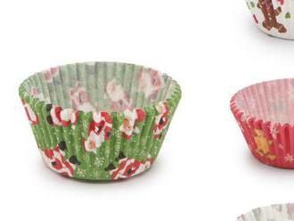 Sada papierových muffin foriem, ktoré dajú pečivu nenapodobiteľnú, farebnú, elegantnú podobu 100 ks.